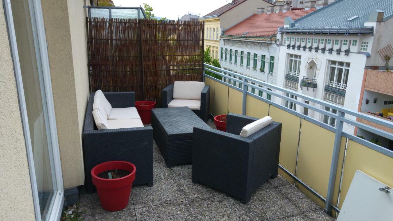 Apartment Visit Vienna Roof Terrace Morning Sun 외부 사진
